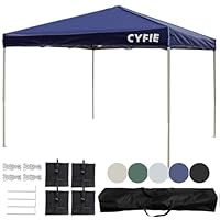 Amazon | CYFIE タープテント 3mx3m ワンタッチ 大型 日除け 高